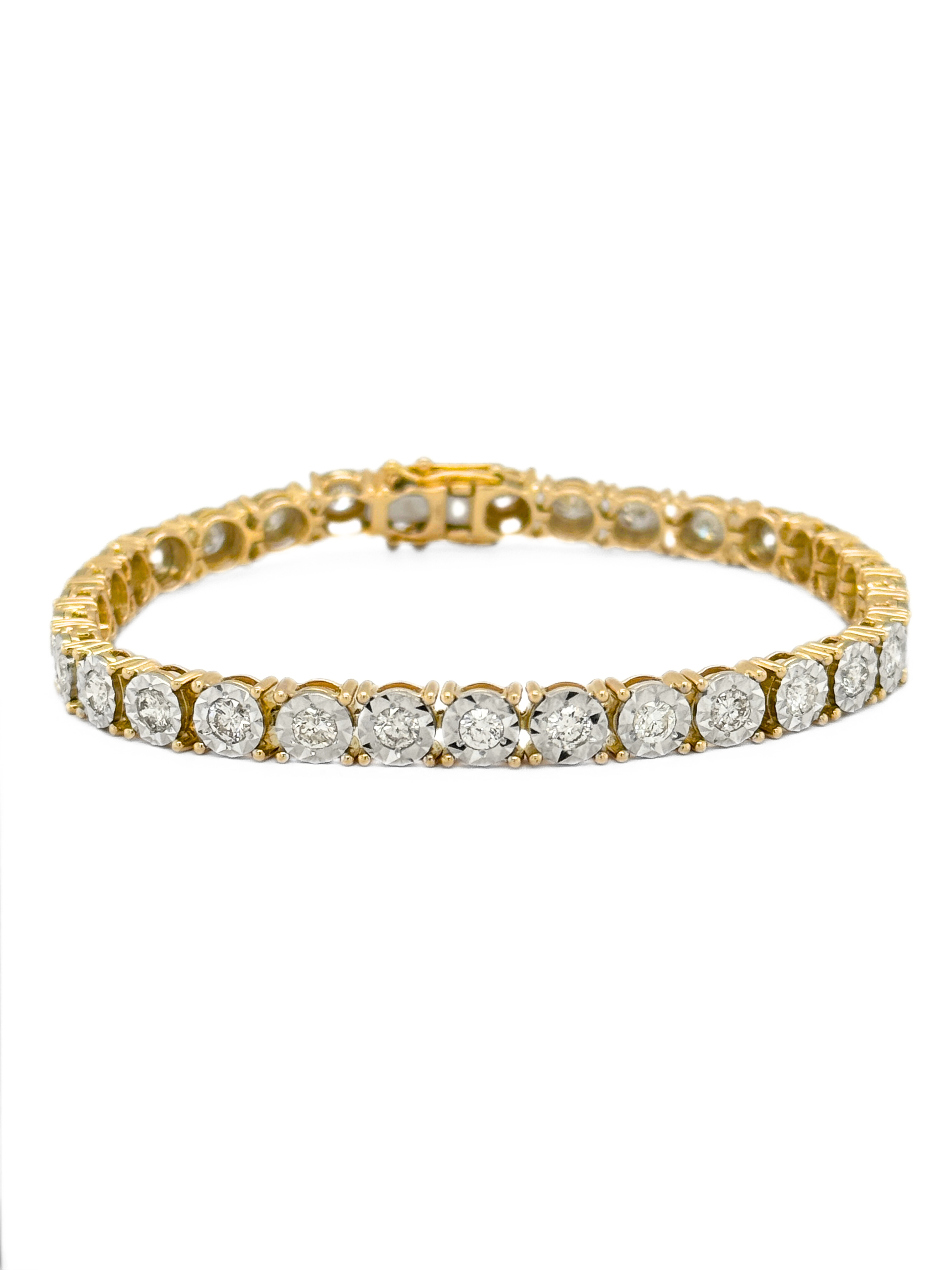 RND ILLUSION TENNIS BRACELET-400110